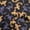 Black, variant on oneOone Georgette Viscose Indigo Blue Fabric Asian Japanese Koifish Quilting Supplies Print Sewing Fabric By The Yard 42 Inch Wide