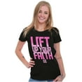 thumbnail image 3 of Faith Blessed Holy Spirit Jesus Womens Slim Fit Graphic Tee Brisco Brands S, 3 of 5