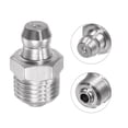 thumbnail image 4 of Unique Bargains 304 Stainless Steel Straight Hydraulic Grease Fitting M10 x 1mm Thread 30 Pack, 4 of 5