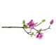 thumbnail image 3 of Ramo de flores de simulación de rama de flor artificial de 3 cabezas con hojas Decoración floral de oficina en casa, púrpura sidaley HA7281-01B, 3 of 6