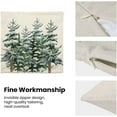 thumbnail image 5 of Christmas Pillow Covers 16x16 Inch Set of 2, Watercolor Christmas Tree Decorative Throw Pillowcase Outdoor Farmhouse Merry Christmas Cushion Cover for Sofa Couch Living Room Bed Decor, 5 of 6