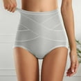 thumbnail image 2 of Women's High Waisted Seamless Panties Shaping Thong Shapewear Comfortable Underwear for Everyday Wear, 2 of 5
