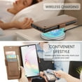 thumbnail image 4 of ETFAST Leather Phone Case Wallet With Card Holder Zipper For Samsung Galaxy Note10 Plus High Quality Leather Phone Case, 4 of 11