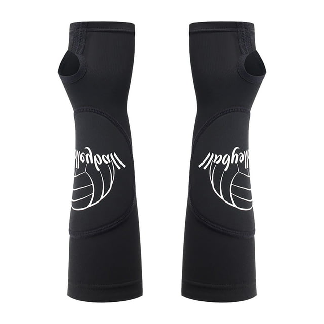 Sports Sports Injury Prevention Arm Guard for Summer Volleyball and Basketball — Breathable Wrist Elbow Sleeve with Finger Lengthening Support and Cushioned