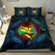 thumbnail image 1 of Juego de cama polinesio - Hawaii (Kanaka Maoli) Juego de funda nórdica - Colorido, 1 of 6