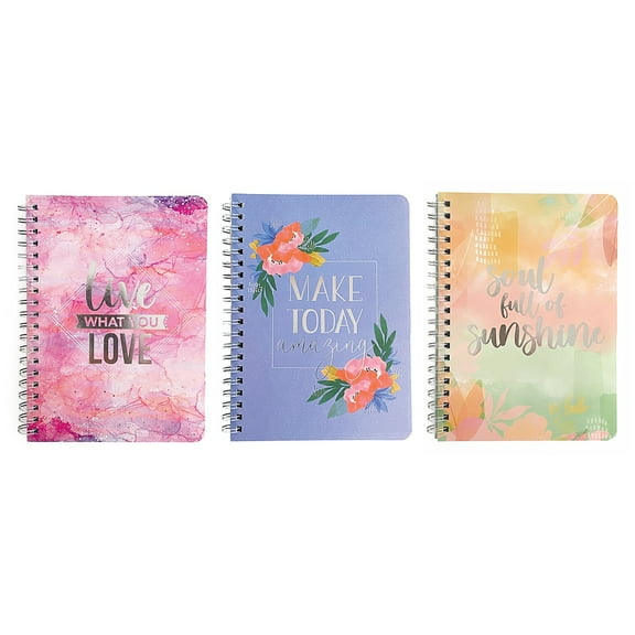 Carolina Pad Silver Lining 1-Subject Pocket Notebook 5" x 7" College Ruled 80 Sheets Each (35000)
