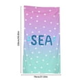 thumbnail image 2 of Zatoumnr Special Pattern Microfiber Beach Towel, 70x140cm, Lightweight Bath Towel, Sandproof Blanket, Ideal for Travel, Swimming, Camping, and Yoga, 2 of 6