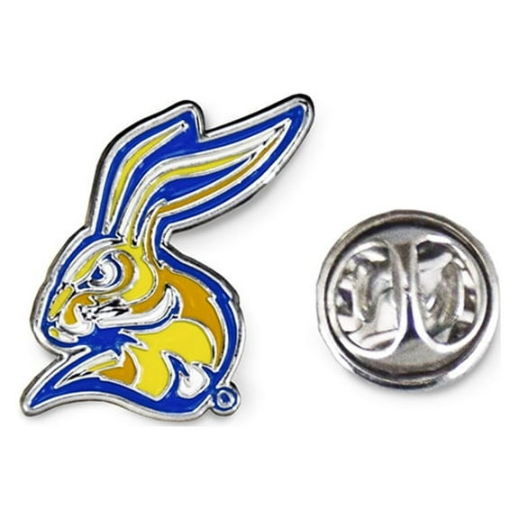 Fan Frenzy Gifts South Dakota State Silver Pin Jackrabbits