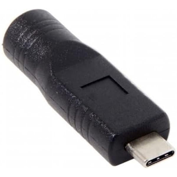 wonima11 CY Adapter DC Jack 4.5 * 3.0mm Input to USB-C Type-C Male Power PD DC 20V Charge Compatible with Laptop