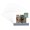 Off White Pebble, variant on Oyster Shell White Picture Frame Mat for 13x13 Frames - Fits 9x9 Photos - 25 Mats