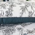 thumbnail image 5 of Black and White Duvet Cover Set Queen Vintage Peony Floral Bedding Shabby White Floral Quilt Cover Set Farmhouse Bedding 100% Cotton Comforter Cover Set with Zipper Closure 3Pcs, Queen Size, 5 of 18