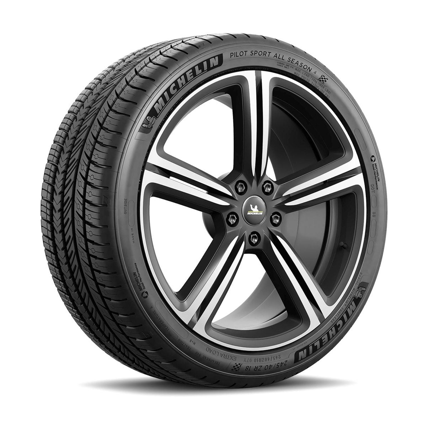 Michelin Pilot Sport All Season 4 - 225/40R18 92Y Tire