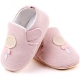thumbnail image 4 of Newborn Infant Baby Boys Girls Cute Cartoon Slipper Soft Non Skid Sole Slip On House Animal Indoor Sock Shoes Crib Moccasins for New Walkers, 4 of 7