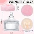 thumbnail image 3 of Set Powder Puff Tioncy con contenedor de cristal, 3 unidades, 3 of 7