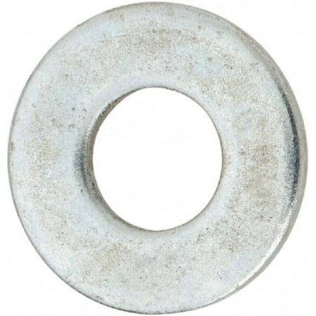 

#10 Screw Steel USS Flat Washer 3/16 ID x 9/16 OD 0.0469 Thick Zinc-Plated Finish