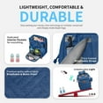thumbnail image 4 of Diaper Bag Backpack, Large Baby Diaper Bags for Boys Girls, Baby Bag with USB Charging Port, Multifunction Waterproof Travel Back Pack for Moms Dads, Blue, 4 of 14