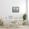 thumbnail image 3 of Stupell Industries Distressed Pattern World Map Wander Often Always Phrase Metallic Gold Framed Floating Canvas Wall Art, 24x30, by Kyra Brown, 3 of 5