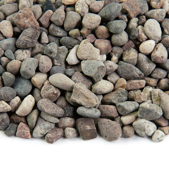 Landscape Rock & Pea Gravel, Decorative Garden Stones for Landscaping 3/8"