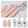 thumbnail image 1 of Set de manicura francesa GAOY, sellador de uñas con 2 esmaltes de gel, 1 of 6