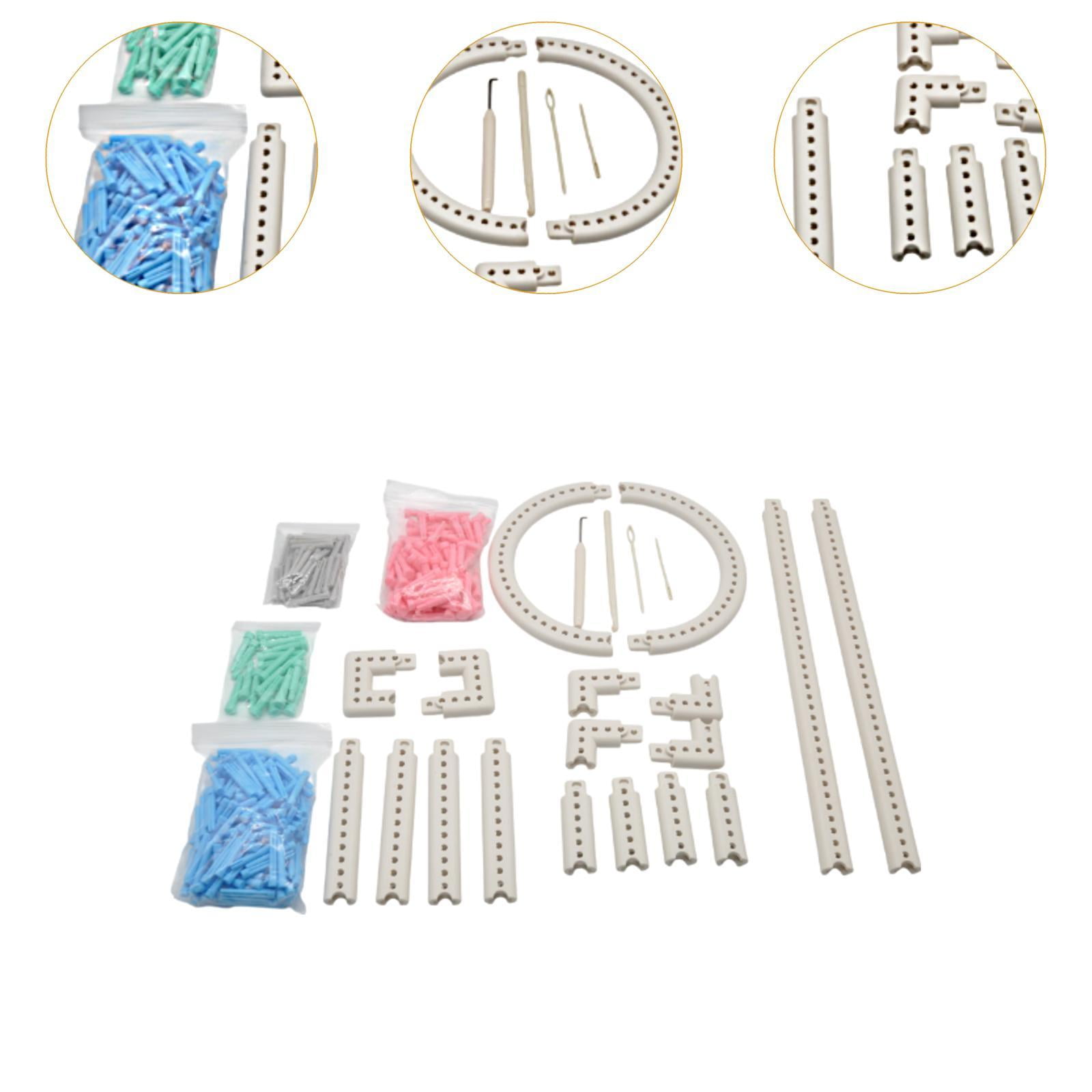 FVDPWYE Knitting Weaving Loom Kit Manual Scarf Knitter Scarf Knitting Loom DIY Craft for