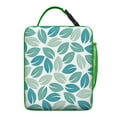 thumbnail image 6 of Botanical Insulated Lunch Bag Box Student Reusable Lunch Bag with Side Pocket Lunch Tote Portable Bag Picnic Hiking, 6 of 6