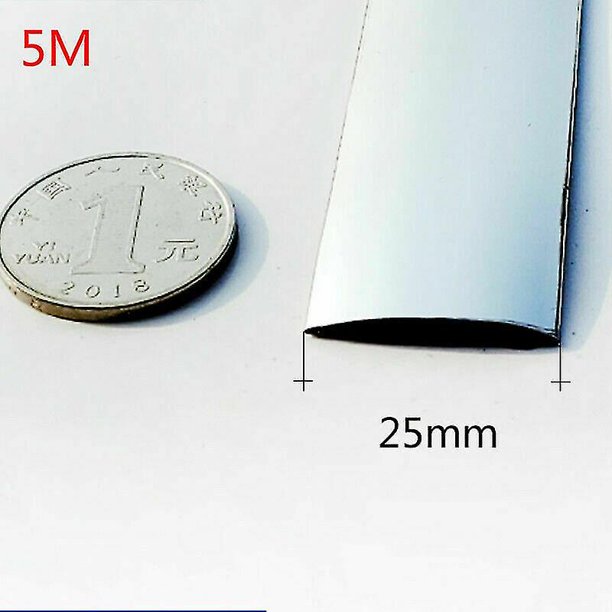 5m Chrome Car Moulding Trim Strip Car Door Edge Scratch Protector Universal
