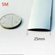 thumbnail image 1 of 5m Chrome Car Moulding Trim Strip Car Door Edge Scratch Protector Universal, 1 of 4