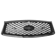 thumbnail image 5 of Ikon Motorsports Compatible with 2018-2024 Infiniti Q50 ER Style Front Bumper Mesh Hood Grille - Gloss Black, 5 of 6