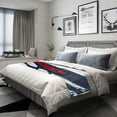 thumbnail image 4 of Flannel Fleece Bed Blanket Baseball America Flag Throw Blanket Lightweight Cozy for Bedroom All Season Sofa Decor Gift 50x40 inch for Kids, 4 of 6