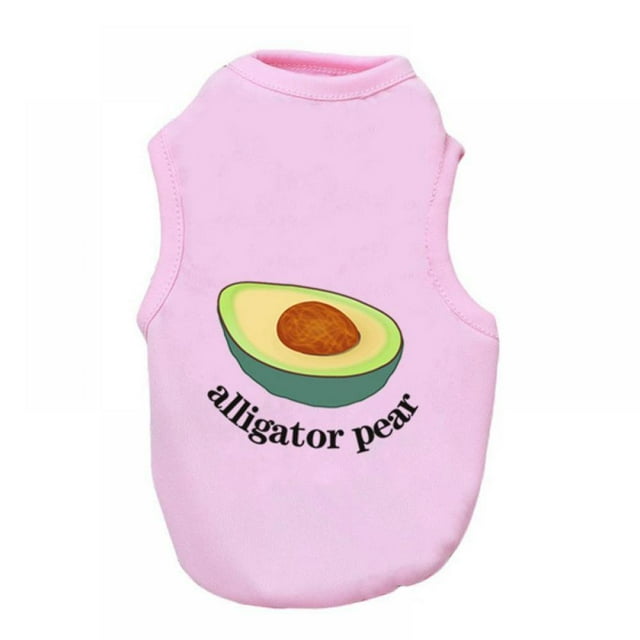 AMERTEER Gilet de Fruits de Lait Respirant à Section Mince d'Été pour Chat