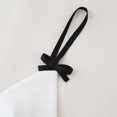 thumbnail image 4 of Vestido mini de moda para mujer con lazo blanco sin espalda y cremallera, estilo vintage, con tirantes finos y escote en V, elegante para mujer, 4 of 5