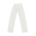 thumbnail image 1 of Fiocias Miniature Dolls Pants Collector Straight Leg Trousers Action Figure Clothing Female Figure Accessory Soft Cloth Suitable for Collector Display Model Customization Home Collection White, 1 of 8