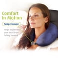 thumbnail image 4 of Cloudz Patterned Microbead Travel Neck Pillows - Flamingo, 4 of 6