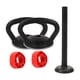 thumbnail image 1 of Mango de Kettlebell ajustable accesorio de acondicionamiento físico fácil de usar para placas de peso 2 mango y 1 bar, 1 of 8