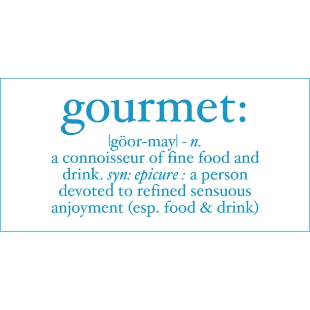 gourmet-meaning