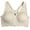 Color, variant on ZPAQI Womens Zipper Front Fastening Bra Post Surgery Support Bra with Removable Pads