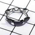 thumbnail image 2 of Boîtier de Montre Électroplaqué, Boîtier de Montre, Couvre-Montre Protecteur, Cadre Compatible avec Garmin Forerunner 245, Montre Intelligente Musicale (Noir), 2 of 3