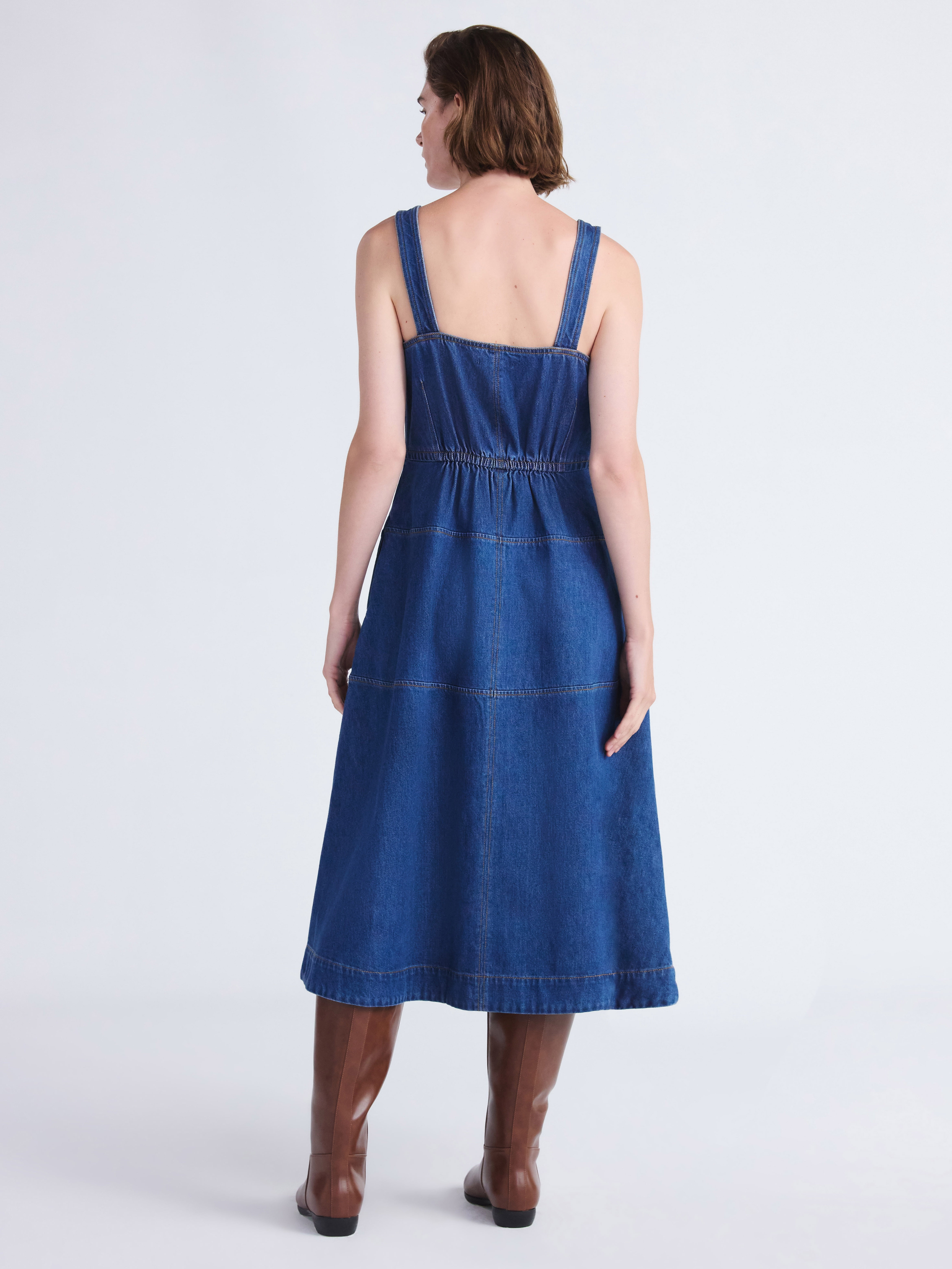 SL SQUARE NECK MIDI