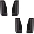 thumbnail image 1 of BEMS-2 pares de soportes para teléfono negros soporte para teléfono de pared, 1 of 5