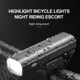 thumbnail image 2 of VALINK Bicycle Headlight with Strong Light and USB Rechargeable Rainproof for Night Riding, 2 of 7