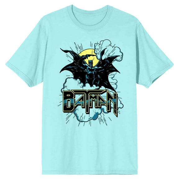 Batman Moonlight Superhero Men's Celadon T-shirt-Medium