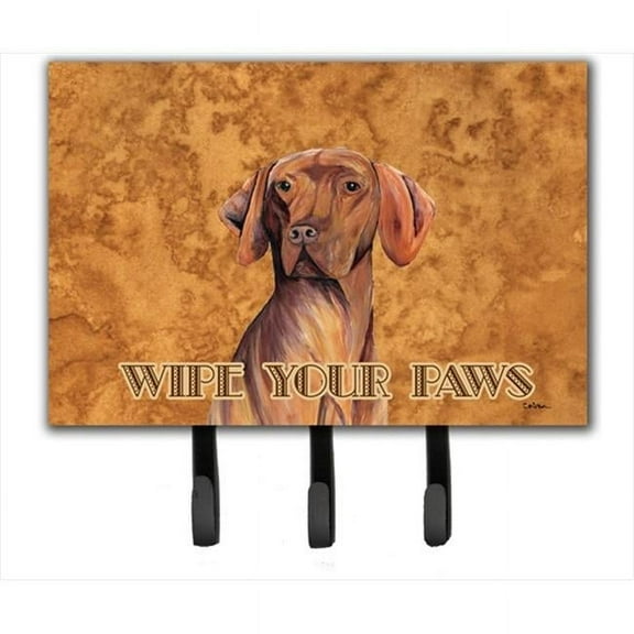 6 x 9 In. Vizsla Wipe your Paws Leash or Key Holder