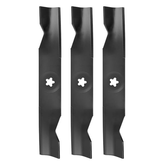 Fraxico 532180054 Mower Blades Fit for HU 48" Deck, 173920 High Lift Blades Compatible with Hu sqvarna YTH24V48 YTH2348, Pou LAN PP22V48, 3 Pack