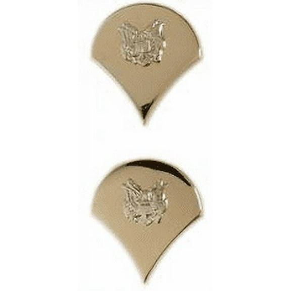 US Army Specialist 4 Gold Collar Rank Insignia