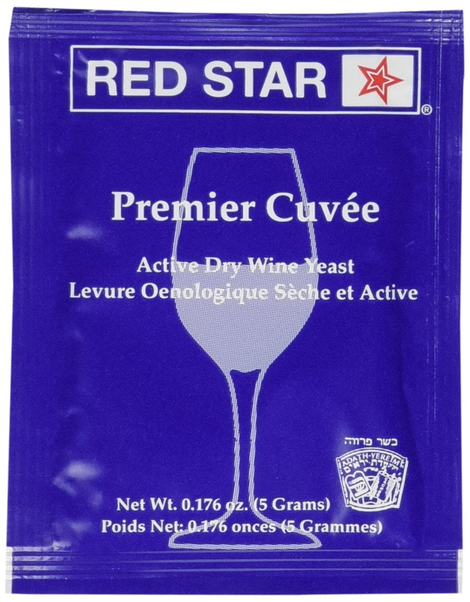 5 FRESH Packs Red Star Premier Rouge Wine Yeast ~ Fast Free Shipping 