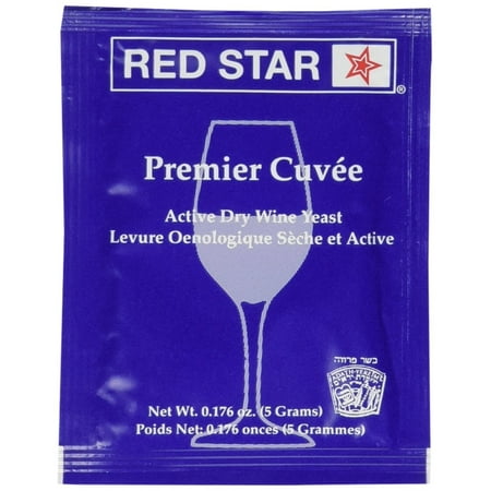 Red Star Premier Cuvee Wine Yeast, 5g - 10-Pack