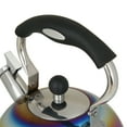 Mainstays Stainless Steel 2.5 Liter Rainbow Tea Kettle