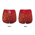 thumbnail image 5 of Lsque Merry Christmas Printed Women's Running Shorts with Liner Pockets,Elastic Quick Dry Workout Athletic Gym Yoga Shorts,Womens High Waist Shorts-XX-Large, 5 of 9