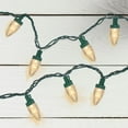 thumbnail image 2 of 50 Count Warm White LED C7 Christmas Lights, 20.25 ft Green Wire, 2 of 3