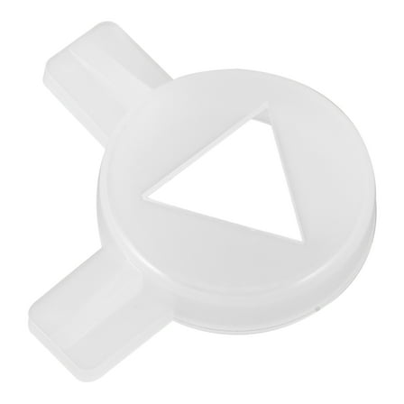 Zehuanyu  Ice Cream Machine Accessories Topping Dispenser Handle Maker White